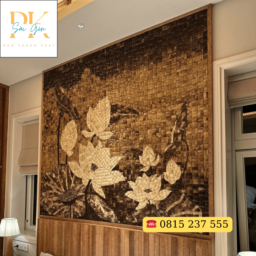 Gạch Gáo Dừa Thủ Công – Tôn Vinh Vẻ Đẹp Từ Chất Liệu Quê Hương 3 Gạch gáo dừa decor thủ công, tinh xảo tôn vinh nét đẹp Việt Nam