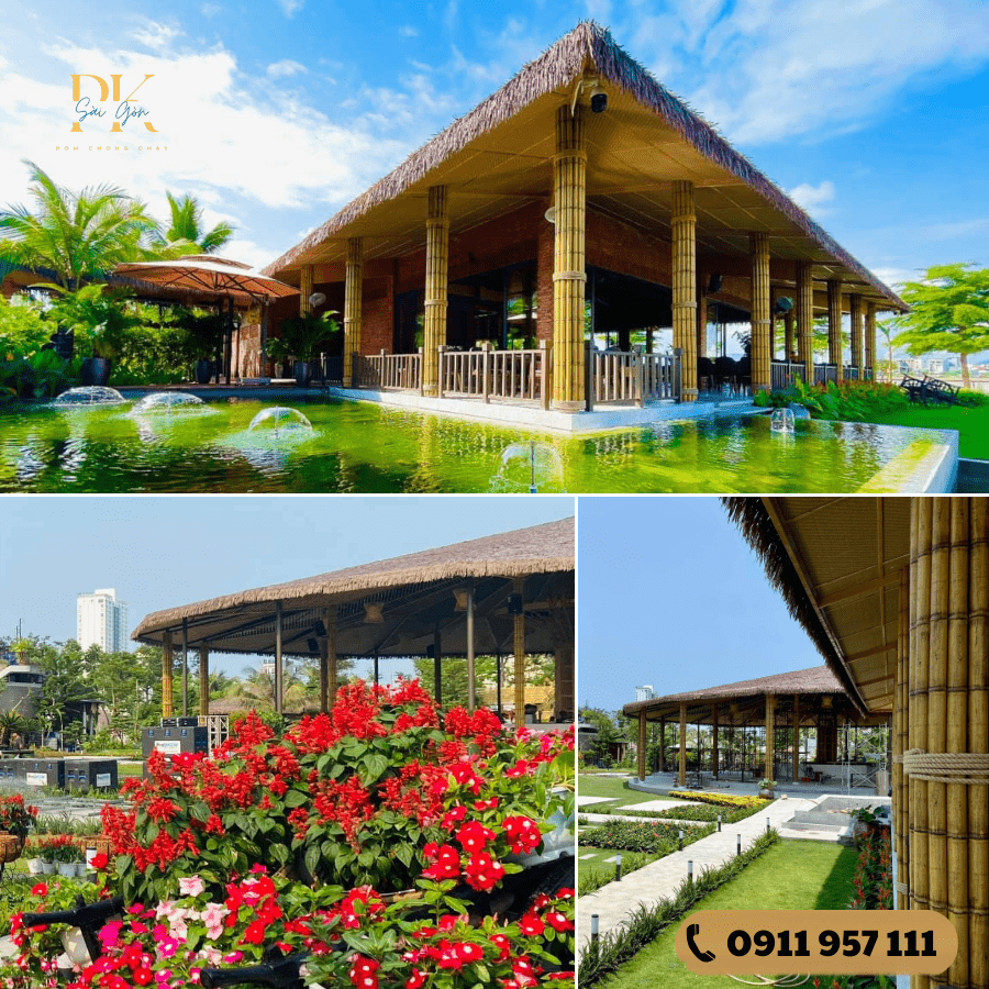 Từ Chất Liệu Đơn Sơ, Mộc Mạc – Rơm Tre Nhân Tạo Mang Đến Sự Đẳng Cấp Cho Dự Án Sang Trọng 3 Rơm nhân tạo tại Veranda Đà Nẵng