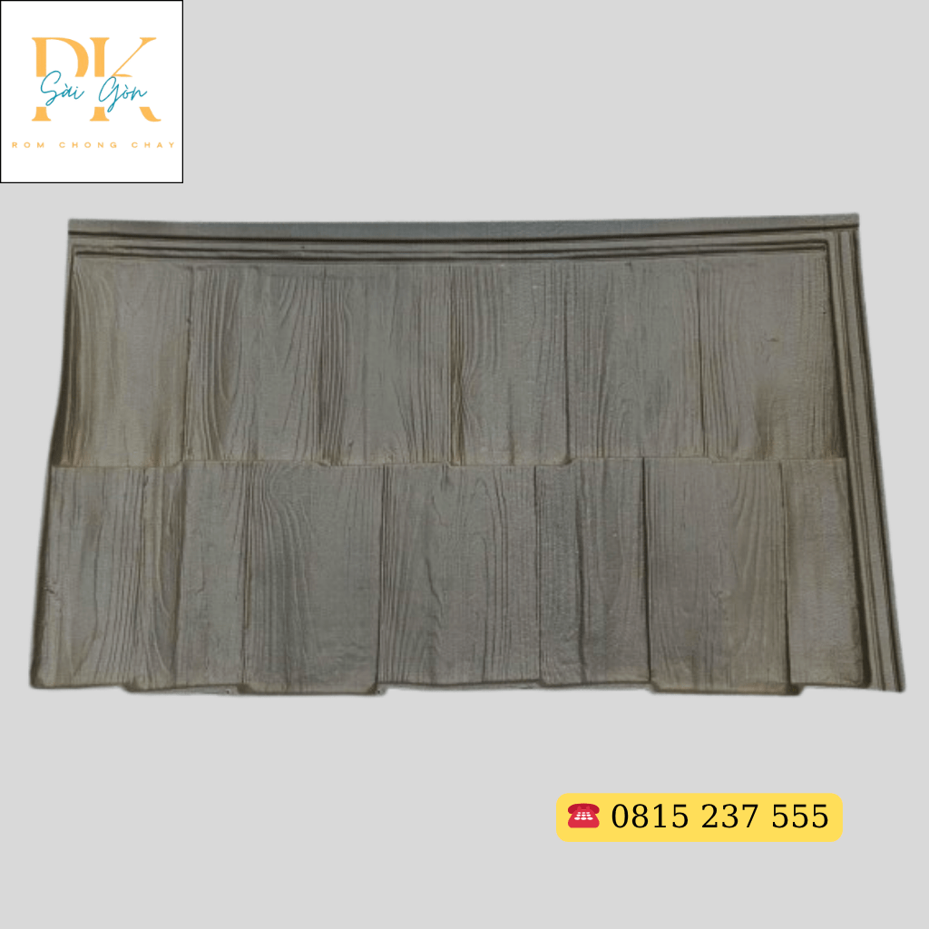 Tấm Nhựa Giả Gỗ Pơ Mu – Giải Pháp Trang Trí Hiện Đại Thay Thế Gỗ Tự Nhiên 2 Tấm pơ mu nhựa màu xám chân thật hơn, màu tương đương với màu gỗ pơ mu tự nhiên