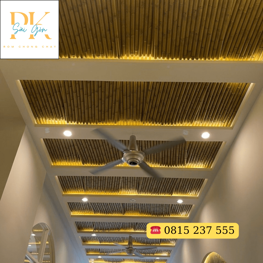 Top 3 Ứng Dụng Thực Tế Của Tre Nhân Tạo Trong Đời Sống Hàng Ngày 4 Quán cafe sử dụng tre nhân tạo ốp cách điệu cho không gian sang trọng, độc đáo