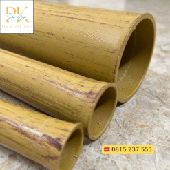 Cận cảnh đường khớp nối ống tre nhân tạo