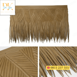 Cận cảnh tấm lá dừa nhân tạo