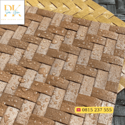 Tấm cót ép nhân tạo chống nước với bề mặt mô phỏng cót tre tự nhiên