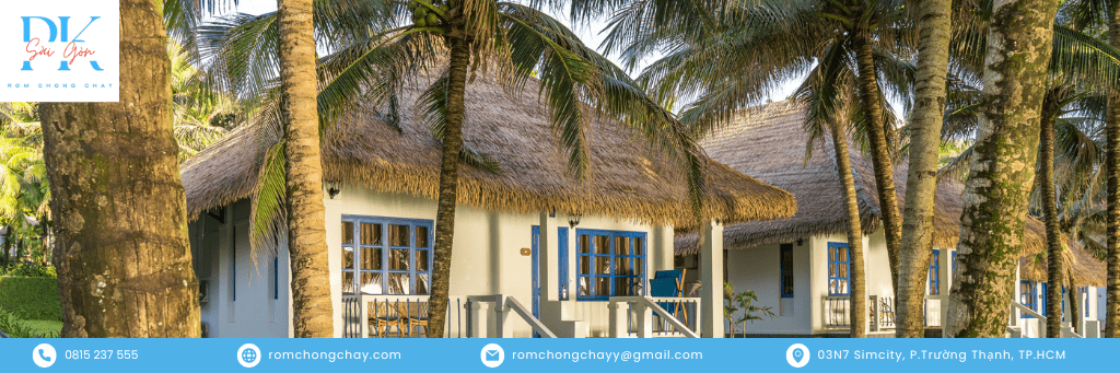 Rơm nhân tạo romchongchay 1