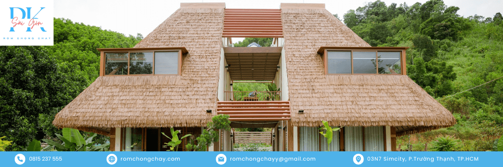 Rơm nhân tạo romchongchay 2