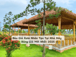 Ảnh đại diện báo giá rơm nhân tạo 2025