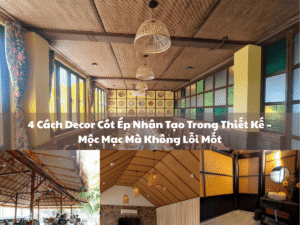 Decor cót ép nhân tạo