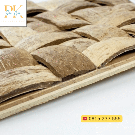 Độ dày tấm gạch gáo dừa