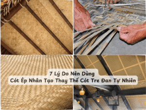 So sánh cót ép nhân tạo và cót tre đan tự nhiên