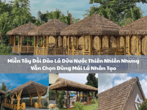 Mái lá nhân tạo tại Miền Tây