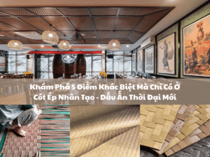 5 diem khac biet cua cot ep nhan tao
