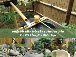 voi nuoc ong tre san vuon