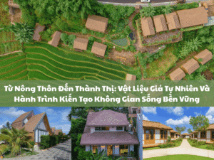 Vật liệu giả tự nhiên từ nông thôn đến thành thị