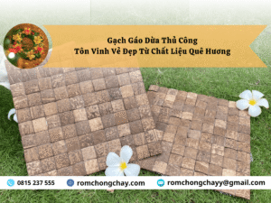 gach gao dua thu cong ve dep truyen thong min