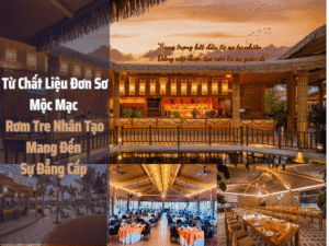 Rơm tre nhân tạo cho công trình đẳng cấp