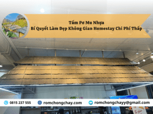 Tấm Pơ Mu Nhựa – Bí Quyết Làm Đẹp Không Gian Homestay Chi Phí Thấp